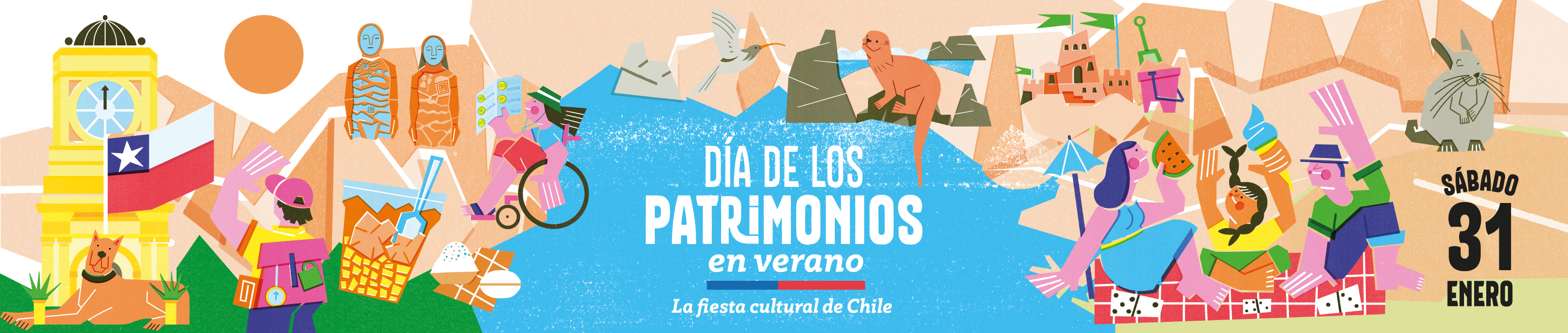 Dia de los Patrimonios en Verano