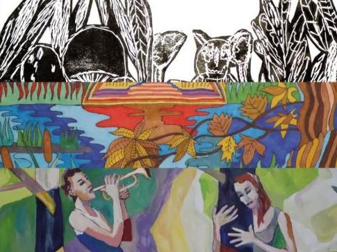 AFICHE ALUSIVO A CONCURSO COLORES DE NUESTRO BOSQUE