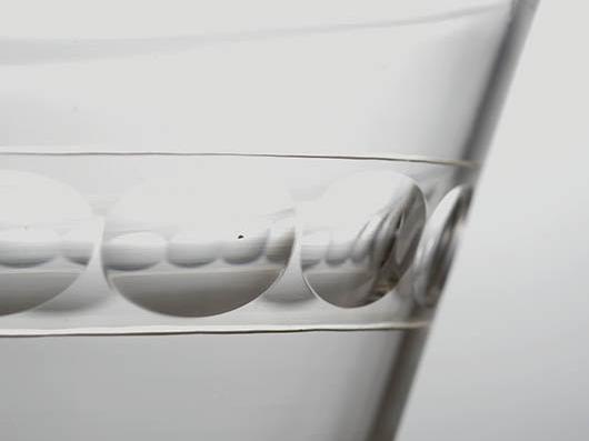 Copa agua, modelo Yungay. Detalle 2