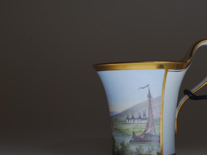 Taza con paisaje