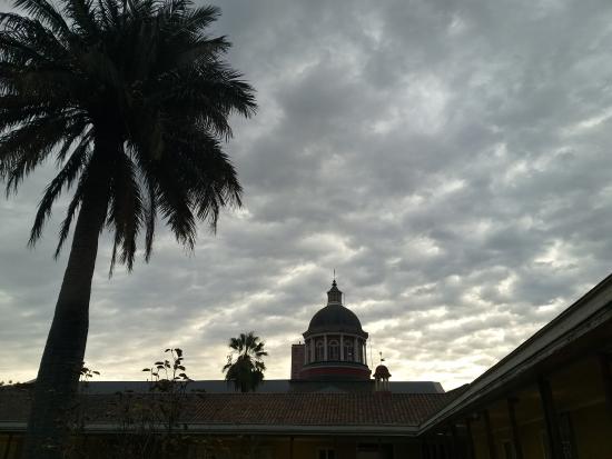 vista del patio