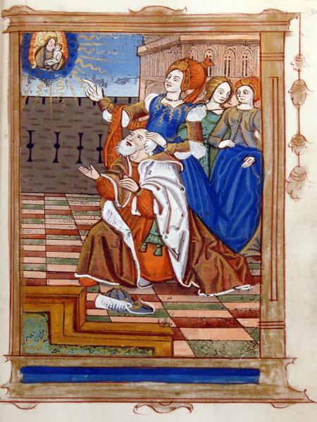 Visión de la Virgen Visión de la Virgen