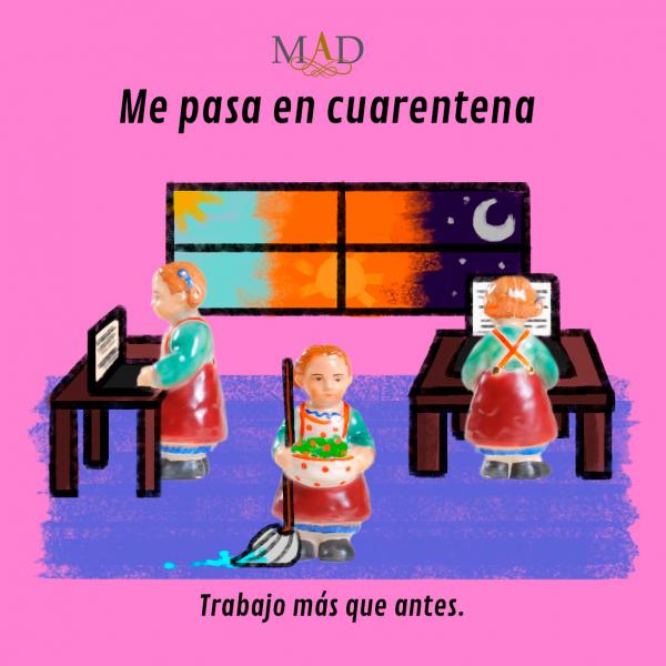 Trabajo más que antes