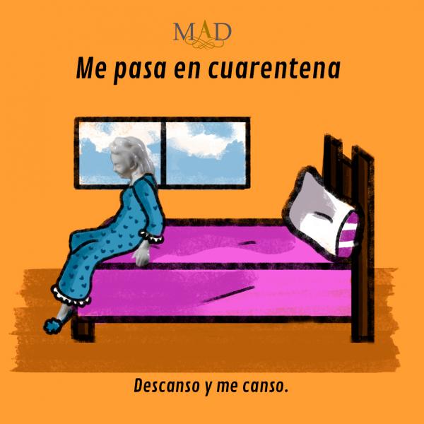 Descanso y me canso