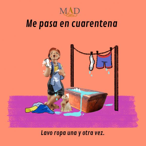 Lavo y lavo ropa