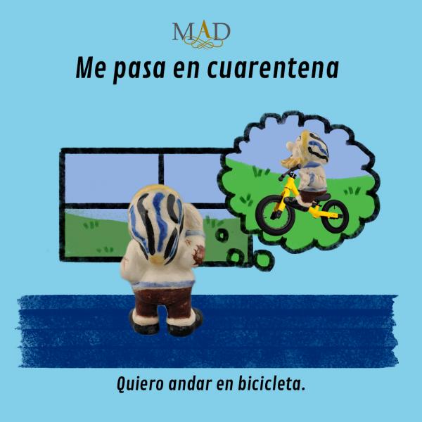 Quiero andar en bicicleta