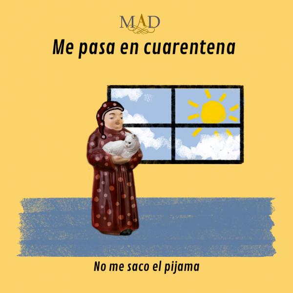 No me saco el pijama