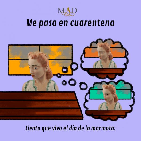 Siento que vivo el día de la marmota