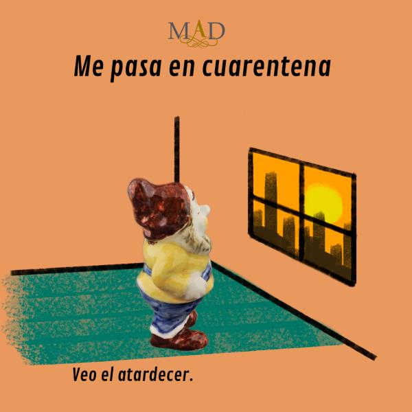 Veo el atardecer