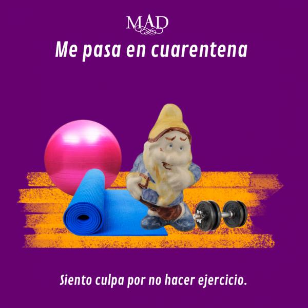 Siento culpa por no hacer ejercicio
