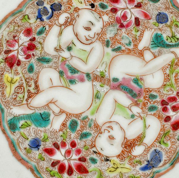 Plato (detalle anverso)