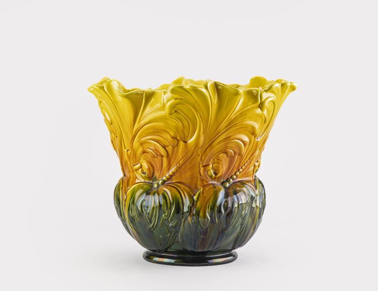 Cachepot o jardinera estilo art nouveau